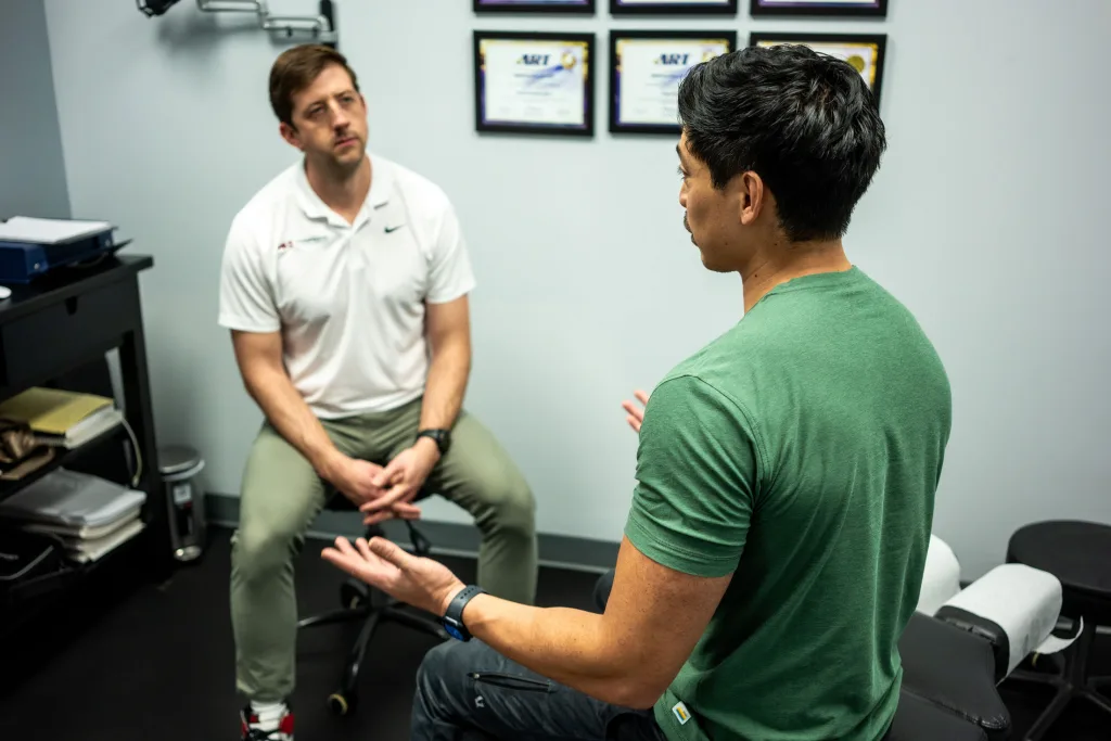 Understand Your Story Patient talking with Dr. Drew
