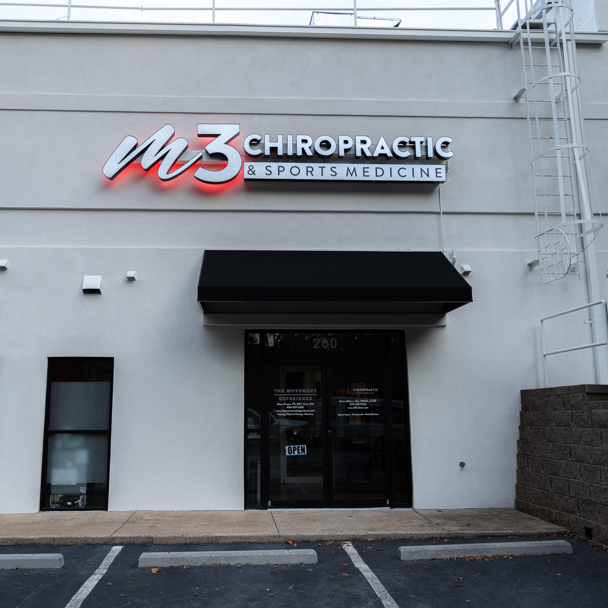 M3 Chiropractic office front